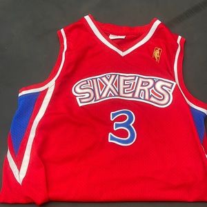 76ers Iverson jersey
